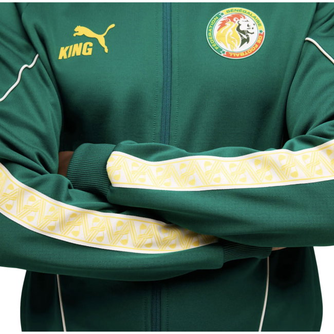 2026-2027 Senegal KING Anthem Jacket (Green)-SoccerKits Hub | Buy Soccer Jerseys Online